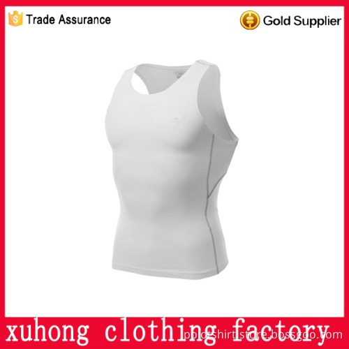 summer muscle fit custom gym man vest